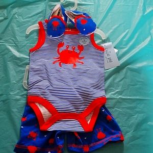 Baby 3 pcs short set